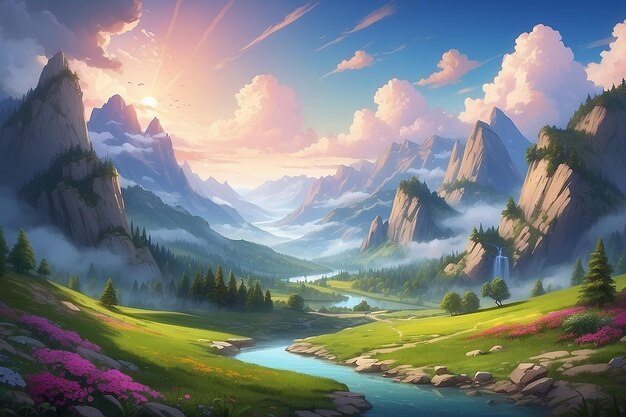 Fabulous landscape