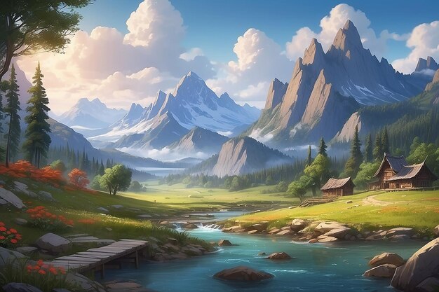 Fabulous landscape