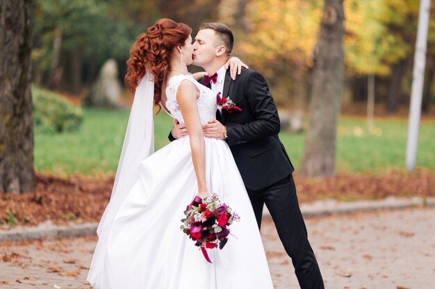 Fabulous romantic young couple planning to catch the sun