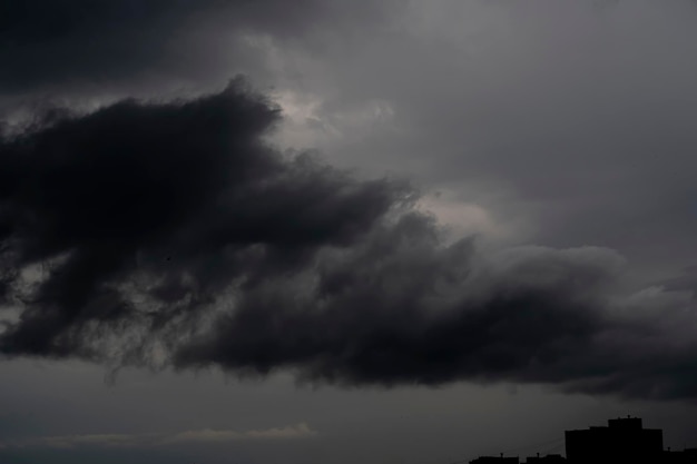 Fabulously beautiful sky. The sky during a hurricane. cumulus clouds