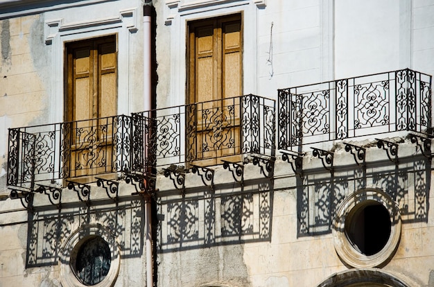 Facade of building