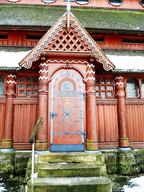 Facade of building