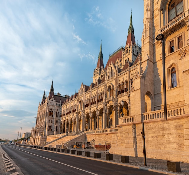 Facade of Hungarian Parliament