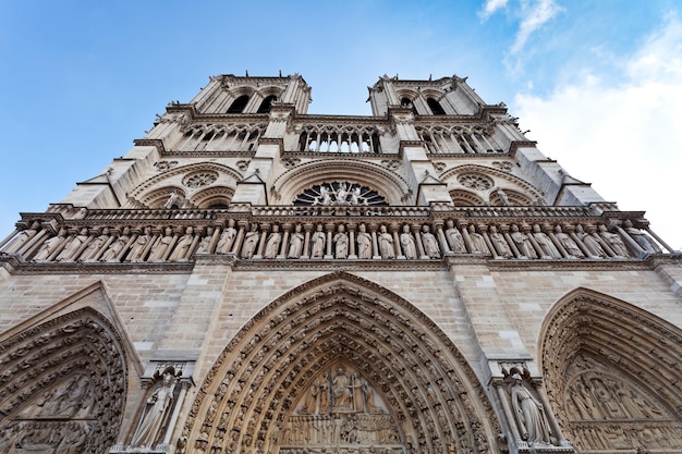 Facade of NotreDame