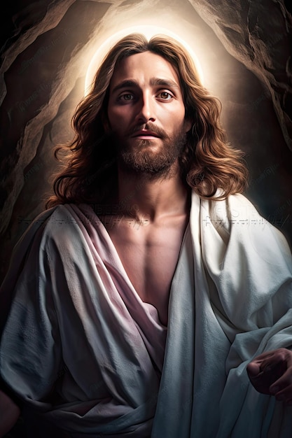 Premium Photo | Face of jesus crist