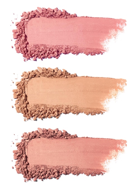 Photo face powder beauty make up blush