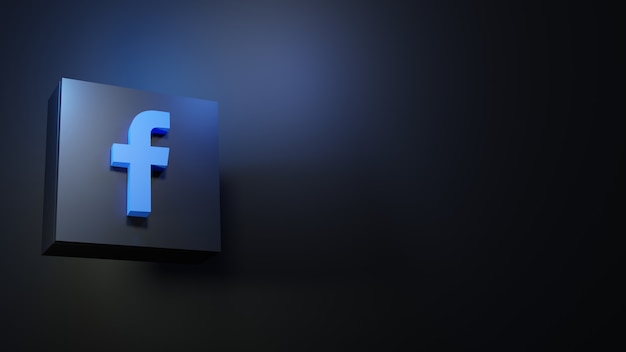 Foto icona di facebook design hd icona di facebook