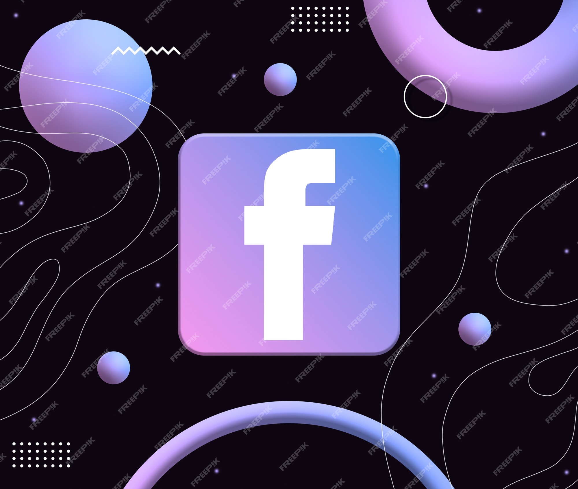 Logo Facebook biểu tượng 3D được tạo ra bằng cách sử dụng công nghệ thông minh. Điều này giúp tạo nên một tác phẩm nghệ thuật 3D rực rỡ màu sắc. Hãy đến xem nó ngay hôm nay!