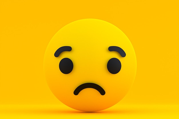 Foto emoji reazioni di facebook, simbolo di palloncino di social media con motivo a icone di facebook