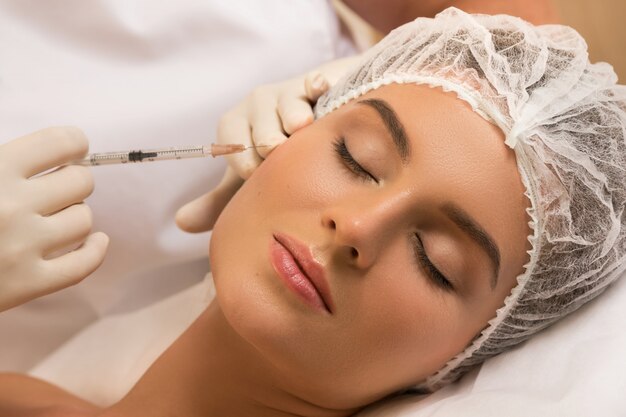 Facial injections for rejuvenation