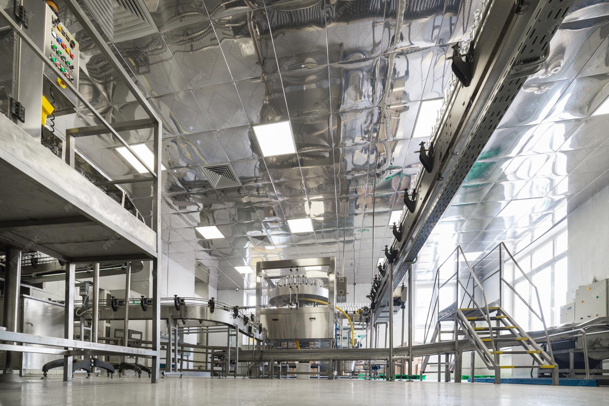 Premium Photo Factory for bottling alcoholic beverages