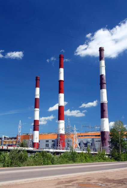 Factory chimneys