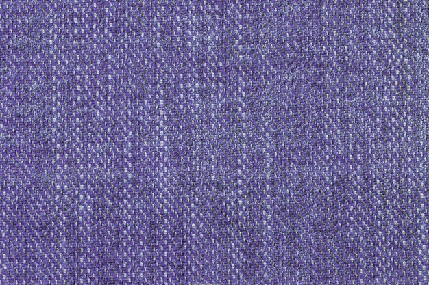 Factory fabric in purple color fabric texture sample for furniture close up