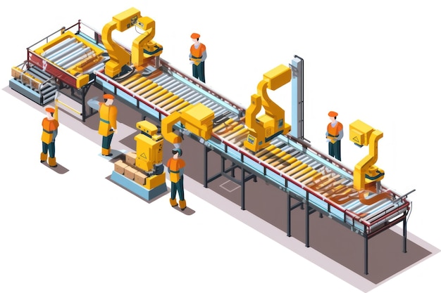Photo factory manufacturing architecture machine