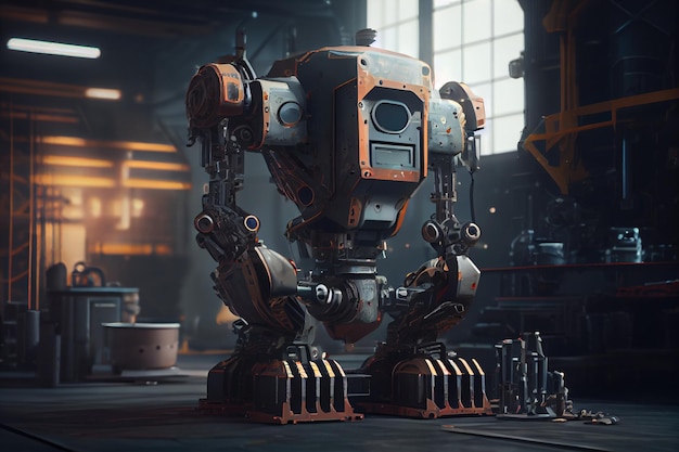Автоматизация фабрики роботов