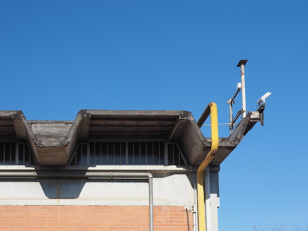 Factory roof detail