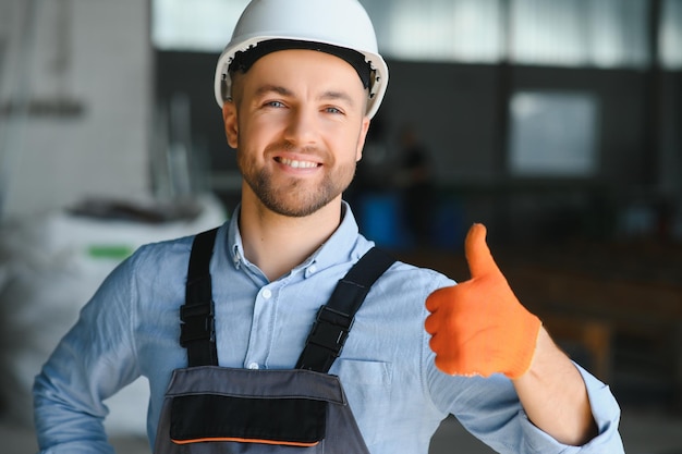 Factory worker Man working on the production line