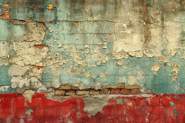 Faded Brick Wall Texture