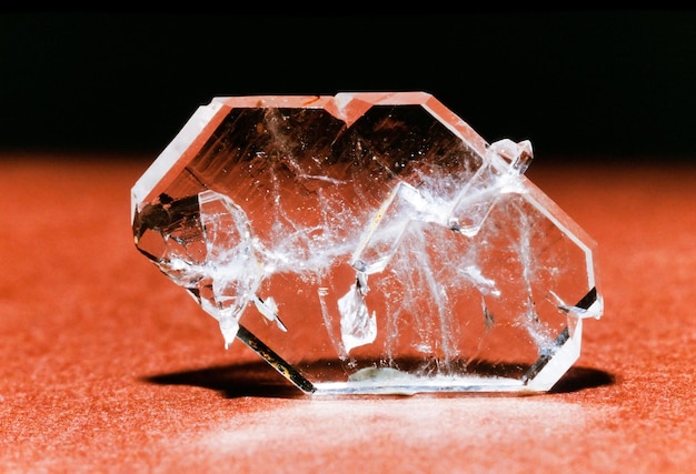 Faden Quartz kristal exemplaar Ramsbeck Duitsland