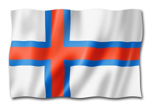 Faeröer vlag Denemarken