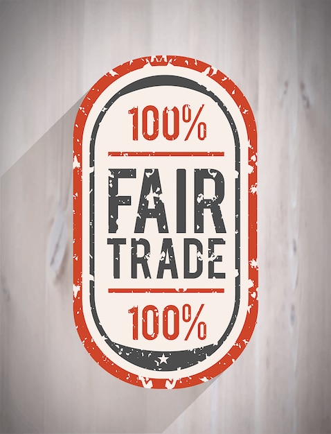 Fair Trade vector