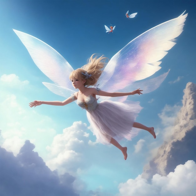 Fairy Flying sky