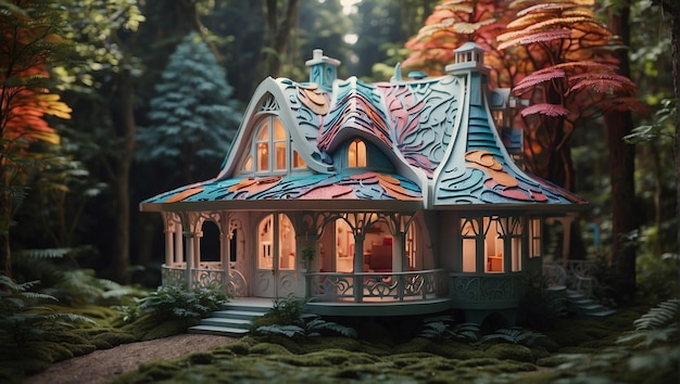 fairy gingerbread house