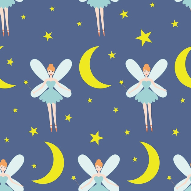 Fairy naadloos patroon
