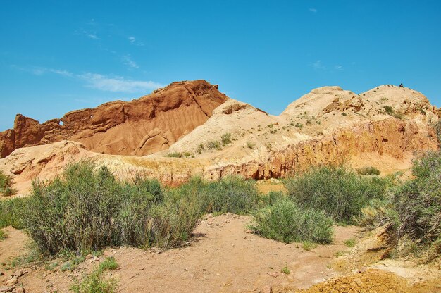 Fairy tale canyon kyrgyzstancentral asia