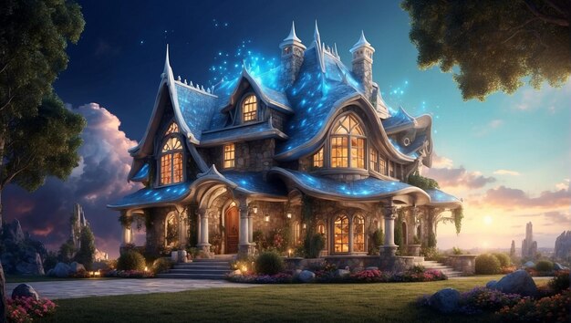 A fairy tale house