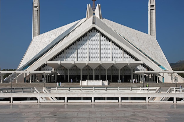 Faisal Mosque in Islamabad Pakistan