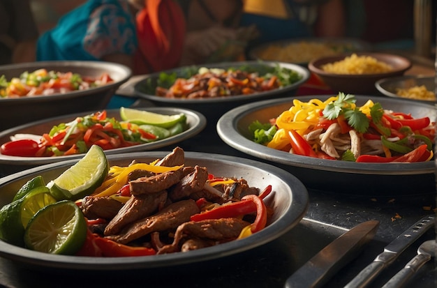 Fajita Lunch Buffet