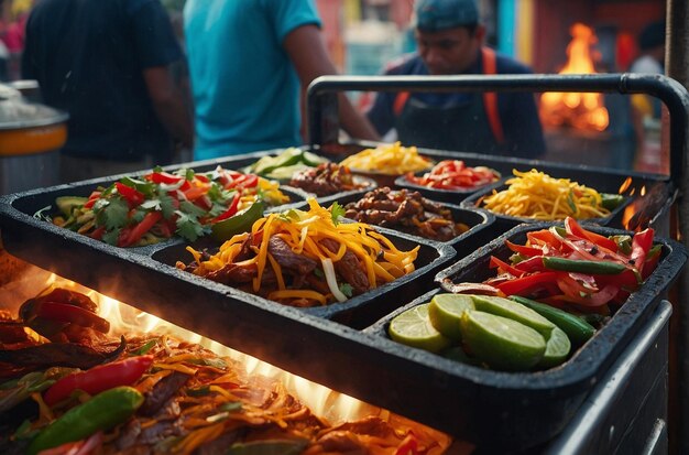 Fajita Street Food Scene