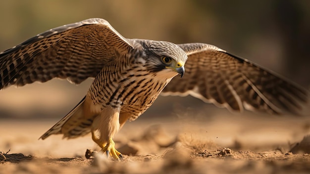 Photo falcon bird