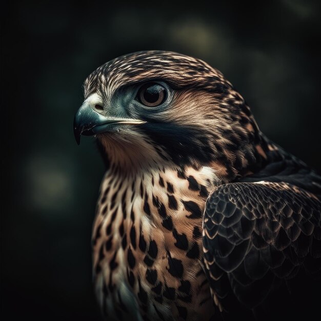 falcon photography close up shoot