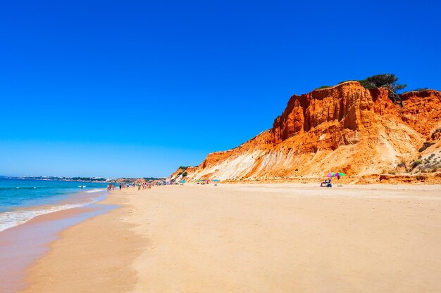 Foto spiaggia di falesia ad albufeira algarve