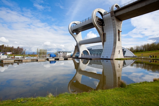 Falkirk Wheel, Scotland UK