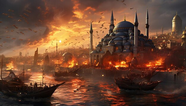 The fall of constantinople