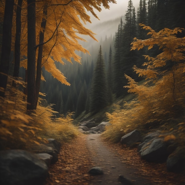 fall forest