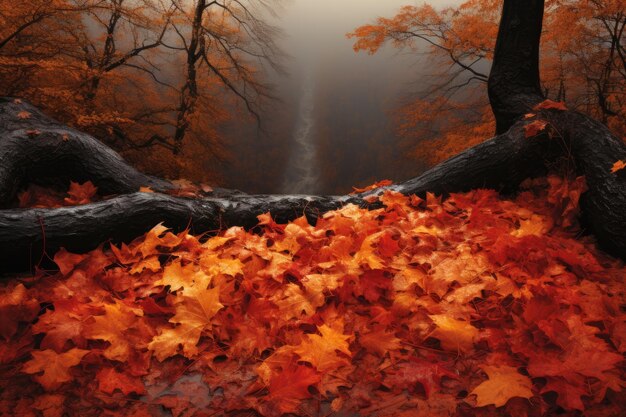 fall landscape music album inspiration ideas