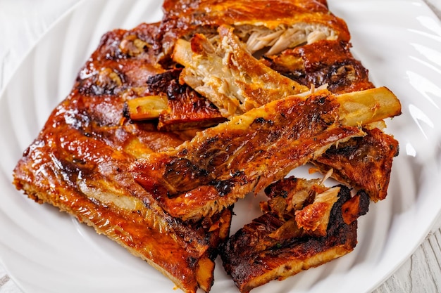 Fall Off the Bone Oven Baked Ribs