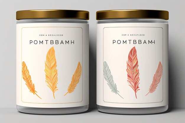 Fall Pantry Elegance Beautiful Label Designs