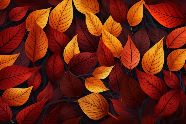 Falling into Autumn A Captivating 32 Autumn Leaves Background