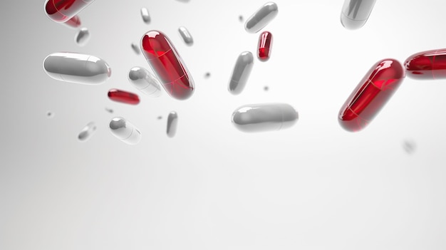 Falling pills generative ai