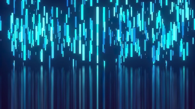 背中に落ちてくるテクノライン