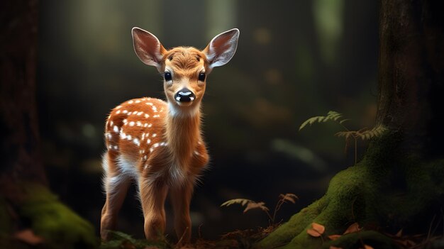 Fallow deer baby animal