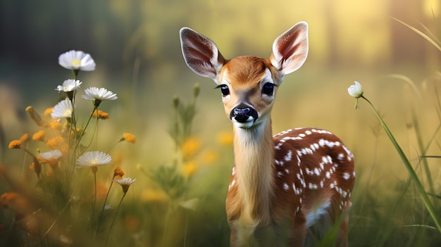 Fallow deer baby animal