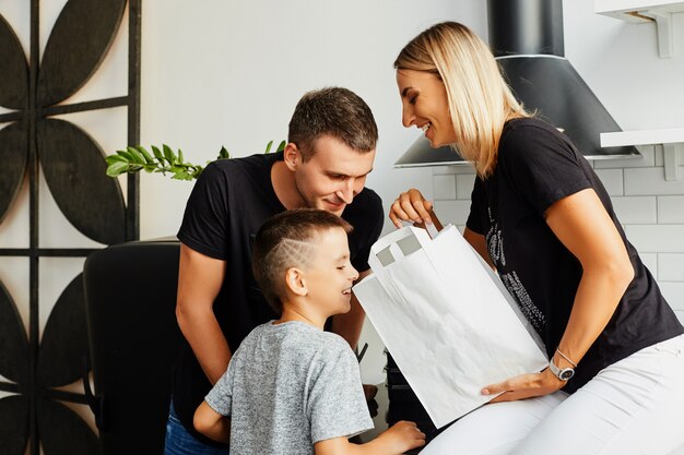 Familie levering eten bestellen