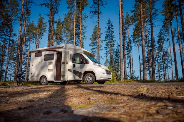 Familie vakantie reizen RV, vakantie reis in camper, Caravan auto Vakantie.