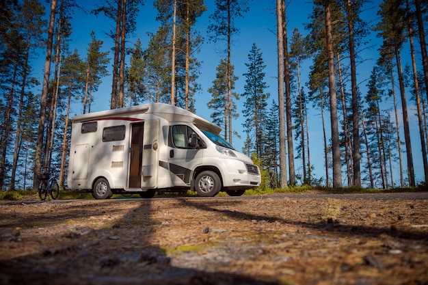 Familie vakantie reizen RV, vakantie reis in camper, Caravan auto Vakantie.